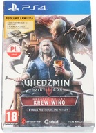 WIEDŹMIN 3 - KREW i WINO - NOWA - FOLIA - PS4