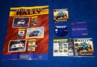 COLIN MCRAE RALLY PS1 PSX PREMIEROWA + PLAKAT najlepsze rajdy WRC jak NOWA