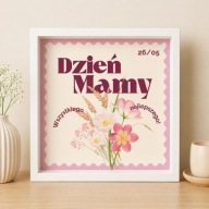 Obraz 3D - prezent na DZIEŃ MAMY | ramka GRATIS