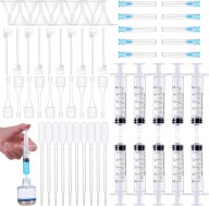 STRZYKAWKI DO PERFUM 60 SZT ZESTAW LEJEK POMPKA ZAKRAPLACZ DO NAPELNIANIA