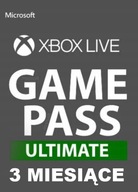 Subskrypcja Xbox Game Pass Ultimate 3 miesiące