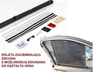 2szt. rolet, kurtyn, osłon słonecznych do auta z możliwością skrócenia