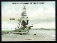 **NEVIS - LOTNICTWO, SAMOLOTY, SPITFIRE