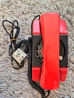 TELEFON PRL BRATEK RWT 271A 1994 PAMIĄTKA PRL NA KORBKĘ STACJONARNY ANTYK