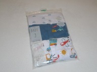 * GEORGE * 3PAK PAJACYKÓW BAWEŁNIANYCH 0-3 m