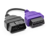 Adapter MultiEcuScan AlfaOBD OBD typ A4 fioletowy VAG KKL