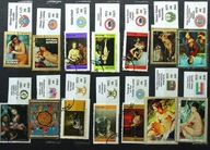 ZESTAW ZNACZKOW MALARSTWO CERAMIKA SZTUKA PARAGWAJ 2