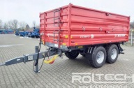Przyczepa Rolnicza Paletowa Tandem T730/1 8t 10t 12t 14tMETAL-FACH od ręki