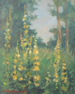 Las i dziewanny Obraz Olejny Sabina Salamon30x24cm