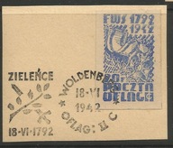 POCZTA OBOZOWA, WOLDENBERG, Fi:11 KASOWANY