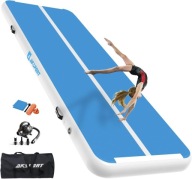 AKSPORT air track 400x150x15 cm mata gimnastyczna z pompką