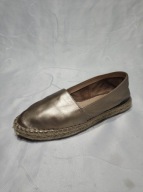 Super espadryle damskie r.40/25 cm SKÓRA