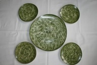 PIKASIAK TALERZE ASYMETRYCZNE TUŁOWICE PRL UNIKAT