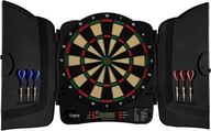 TARCZA ELEKTRONICZNA DO DARTA 32 GRY 6 RZUTEK MIĘKKIE KOŃCÓWKI ZESTAW