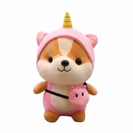 Maskotka Pluszak PIESEK CORGI JEDNOROŻEC Przytulanka