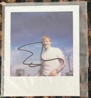 ED SHEERAN ZESTAW 3 DELUXE CD PLAY X DIVIDE KASETA POLAROID Z AUTOGRAFEM