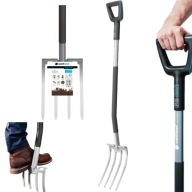 WIDŁY DO KOPANIA CELLFAST IDEAL PRO OGRODOWE WYTRZYMAŁE OSTRE MOCNE