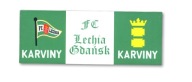 Lechia Gdańsk - flaga stadionowa