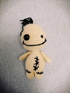 Ręcznie robiona lalka VooDoo Jędrek #szydelkowehandmade