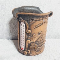 TERMOMETR PAMIĄTKA MIKOŁAJKI PRL