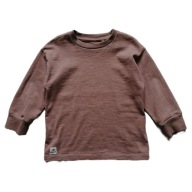Next bluza dziecięca bawełna beżowy rozmiar 98