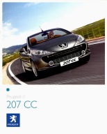 PROSPEKT SAMOCHODOWY NR 423 - PEUGEOT 207 CC