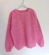 Bluza dresowa zebra pastelowa rozmiar 146cm 11 lat