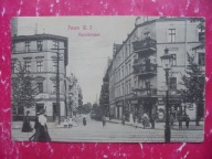 POZNAŃ POSEN UL. KANAŁOWA KANALSTRASSE SKLEPY REKLAMY SZYLDY 1910 RRRRR