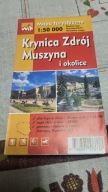 Krynica Zdrój Muszyna i okolice mapa turystyczna