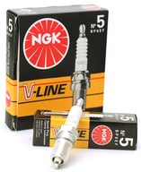4x Świeca zapłonowa NGK 6466 BP6EF V Line 5