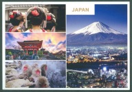Azja nowa pocztowka Japonia Japan