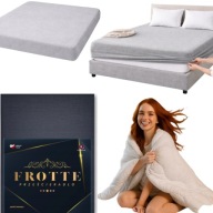 PRZEŚCIERADŁO FROTTE Z GUMKĄ 100x200 GRUBE BAWEŁNA BEZ PRASOWANIA MIĘKKIE