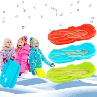 SOLIDNE SANKI PLASTIKOWE Z SZNUREM – ŚLIZGACZ DLA DZIECI | ZIMA | TECHNOK