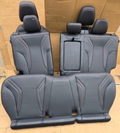 FORD MUSTANG MACH-E FOTELE PRZEDNIE KANAPA TYLNA SIEDZENIA WNĘTRZE KOMPLET