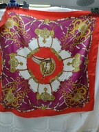 BORNER Apaszka JEDWAB 86 x 86 NOWA