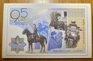 Banknot testowy PWPW upamiętniający 95 lat Policji