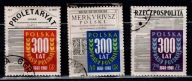 Fi: 1074-1076 - kasowany (w foliowej obwolucie) z roku 1961