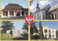 SŁAWKÓW - 720 LAT MIASTA - AUSTERIA - KOŚCIÓŁ - ZAMEK - RATUSZ - HERB