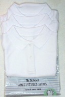 TU BLUZECZKA T-SHIRT POLO KRÓTKI RĘKAW 6-7 LAT 122