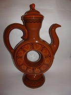 Łysa Góra, miodownik duży, kamionka Prl, dzbanek 38,5 cm, vintage