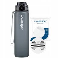 Wessper Butelka filtrująca motywacyjna z Tritanu 0,5 l+1x Wkład Filtr