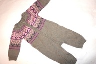 NAME IT 62 CM PAJACYK TERMICZNY 100% MERINO ZAMEKI CIEPŁY IDEAL