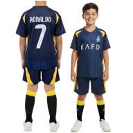 STRÓJ PIŁKARSKI Ronaldo AL NASSR z GETRAMI 140 cm KOMPLET DLA DZIECI