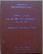 SZTUKI PIĘKNE -MEBLE XVIII WIEKU -album -wyd.1973 rok -j.francuski