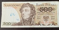 500 zł z 1976r. seria AS