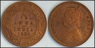 MNB - INDIE BRYTYJSKIE 1/12 Anna 1901 # st 1