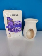 Duży kominek ceramiczny i wosk lawendowy Nowy