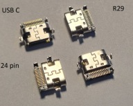 Gniazdo USB C do lutowania 24-PIN dwurzędowe 3.1 SMD (r29)