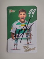 Karta klubowa Lechia Gdańsk autograf sezon 2023/24 Tomasz Neugebauer
