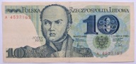 Banknot PRL 10 zł 1982 rok SERIA: A